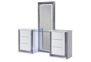 Ylime Smooth White Vanity with LED