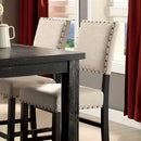 Sania 7 Pc Counter Ht Table Set Rustic