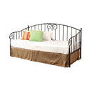 Grover Twin Metal Daybed Black - NY Furniture Direct (NY)