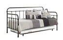 Livingston Daybed with Trundle Dark Bronze - NY Furniture Direct (NY)