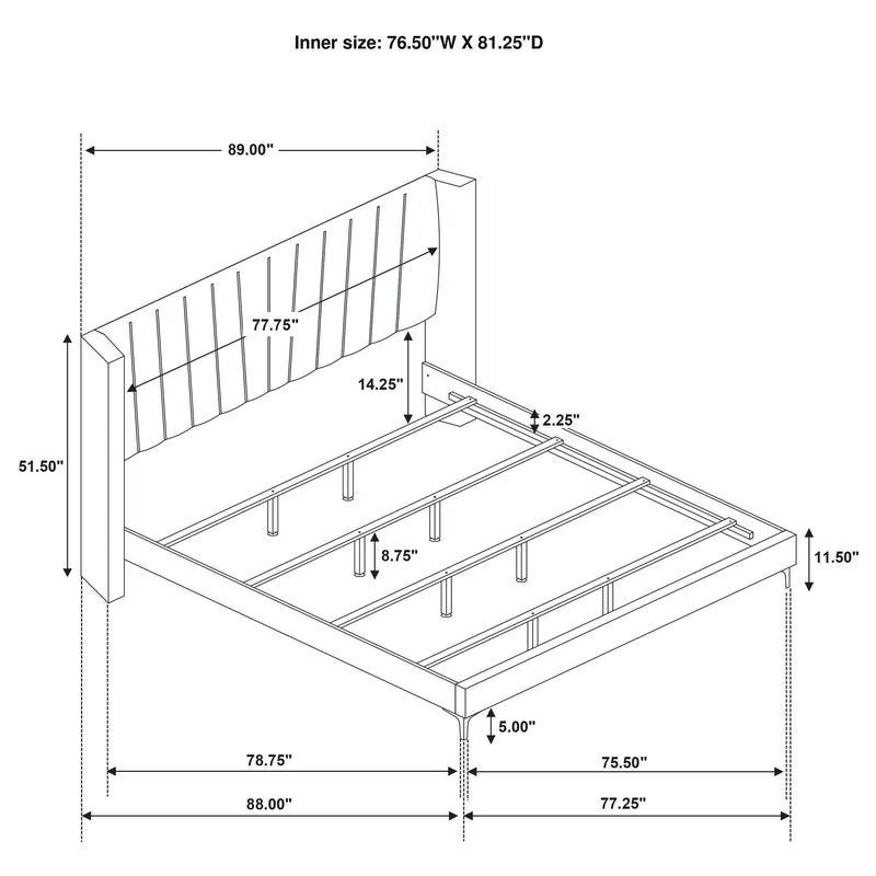 Kendall 5 Pc Bedroom Set