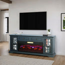 Fidel 74'' TV Console w/ Electric Fireplace