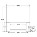 Izzy Twin Headboard - NY Furniture Direct (NY)