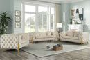 Kingdom Cream Velvet Sofa