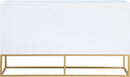 Maxine White / Gold Dresser