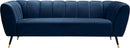 Beaumont Navy Velvet Sofa