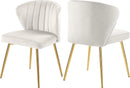 Finley Cream Velvet Dining Chair