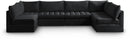 Jacob Black Velvet Modular Sectional