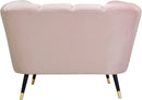 Beaumont Pink Velvet Chair