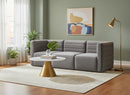 Quincy Grey Velvet Modular Sofa