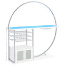 Risley Wine Cabinet with LED Lighting