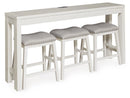 Robbinsdale Counter Height Dining Table and 3 Barstools Set
