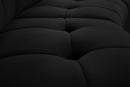 Limitless Black Velvet 12pc. Modular Sectional