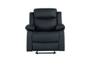 U6026 Pu 72A Glider Recliner with LED