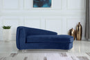 Julian Navy Velvet Chaise