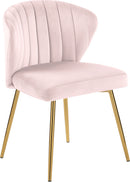 Finley Pink Velvet Dining Chair