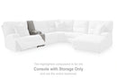 Acklen Place Power Sectional Reclining Sofa with Storage Console