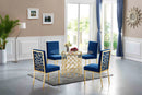 Opal Navy Velvet Dining Chair