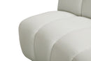 Infinity Cream Velvet 5pc. Modular Sectional