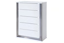 Ylime Smooth White Chest with LED