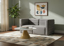 Quincy Grey Velvet Modular Sofa