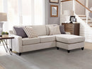 Mcloughlin Upholstered Sectional Platinum - NY Furniture Direct (NY)