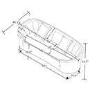 Ellorie Stationary 3 Pc Set - NY Furniture Direct (NY)