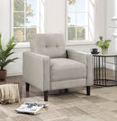 Bowen Upholstered Track Arms Tufted Chair - NY Furniture Direct (NY)