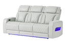 U8611 Blanche Power Reclining Sofa with PHR and LED