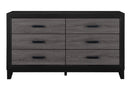 Lisbon Grey and Black Dresser