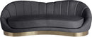 Shelly Grey Velvet Sofa