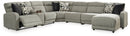 Colleyville Power Reclining Sectional with Chaise - NY Furniture Direct (NY)