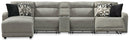 Colleyville Power Reclining Sectional with Chaise - NY Furniture Direct (NY)
