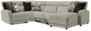 Colleyville Power Reclining Sectional with Chaise - NY Furniture Direct (NY)