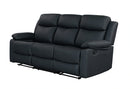 U6026 Pu 72A Reclining Sofa with LED