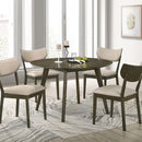 Huttwil 5 Pc. Round Dining Table Set