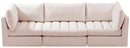 Jacob Pink Velvet Modular Sofa