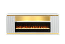 Medea 71" TV Stand w/ Electric Fire Place