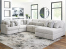 Cuddle Plush Sectional with Chaise