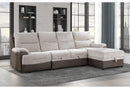 U3822 Sectional with Po and USB