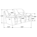 Gilson Reclining Loveseat - NY Furniture Direct (NY)