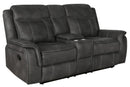 Lawrence Upholstered Tufted Back Motion Loveseat - NY Furniture Direct (NY)