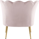 Jester Pink Velvet Accent Chair