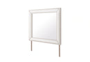 Clara Beige Upholstered Mirror