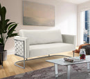 Casa Cream Velvet Sofa