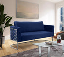 Casa Navy Velvet Sofa