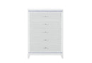Alina White Chest with LED