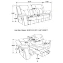 Conrad Reclining Sofa