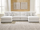 Misty-Lakes Double Chaise Sectional - NY Furniture Direct (NY)