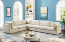 Jacob Cream Velvet Modular Sectional